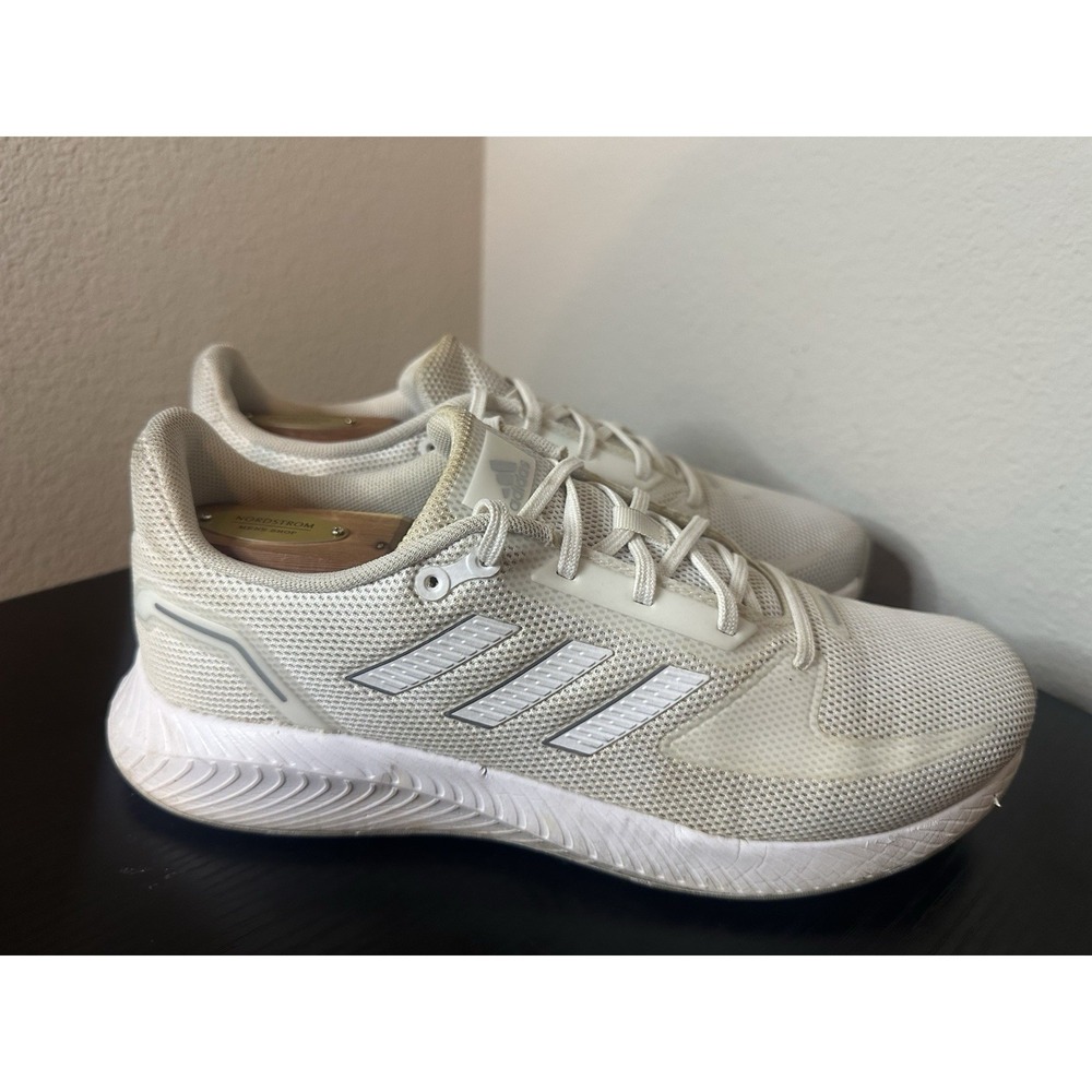 Adidas Women's Runfalcon 2.0 Running‎ Shoes 'White Silver Metallic' Sz 8.5